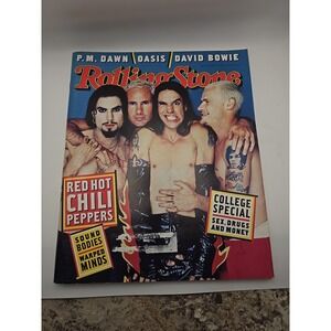 Rolling Stone Magazine #719 Red Hot Chili Peppers. 1995  SPECIAL COLLEGE EDITION